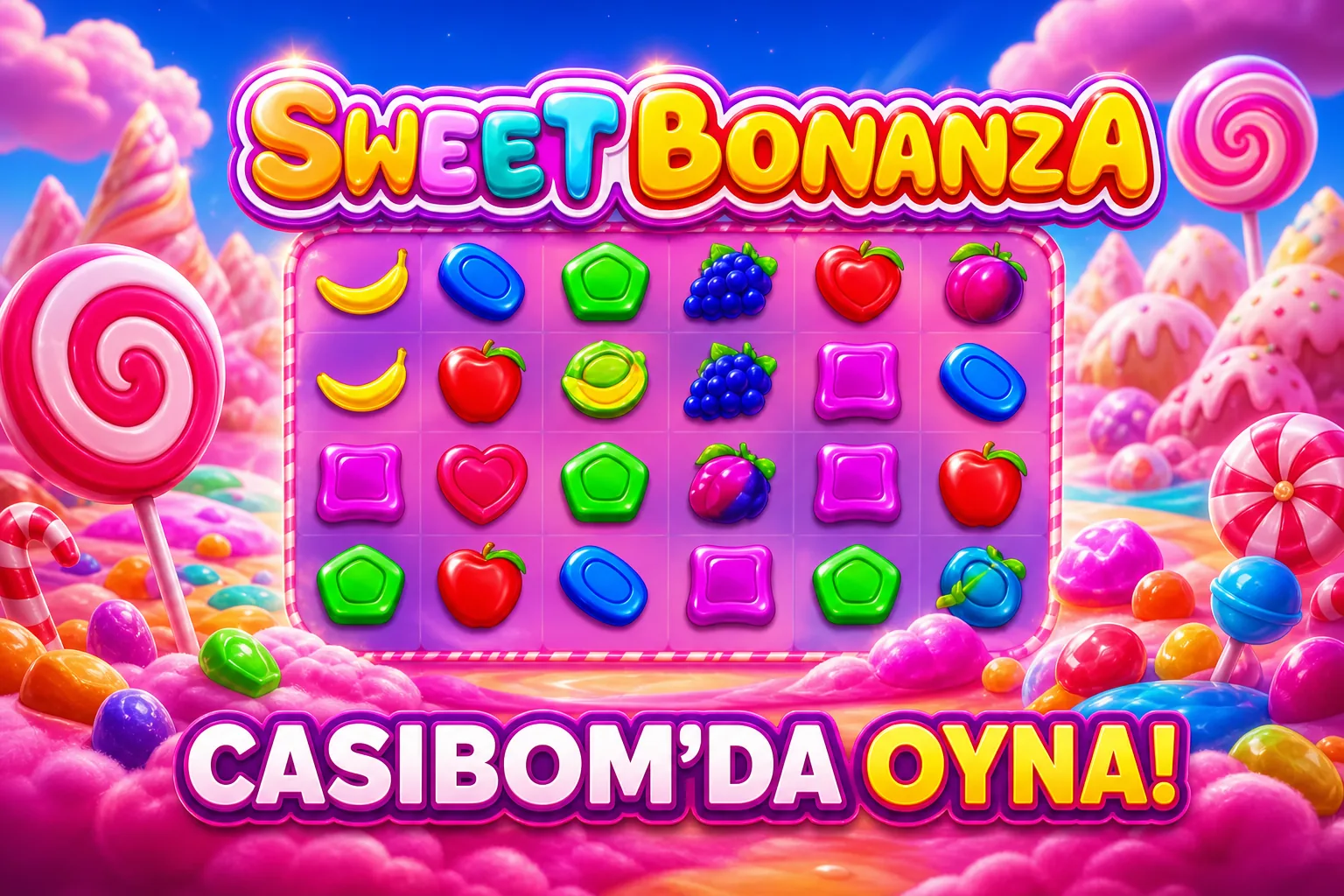 Casibom Sweet Bonanza Türkiye oyun görseli